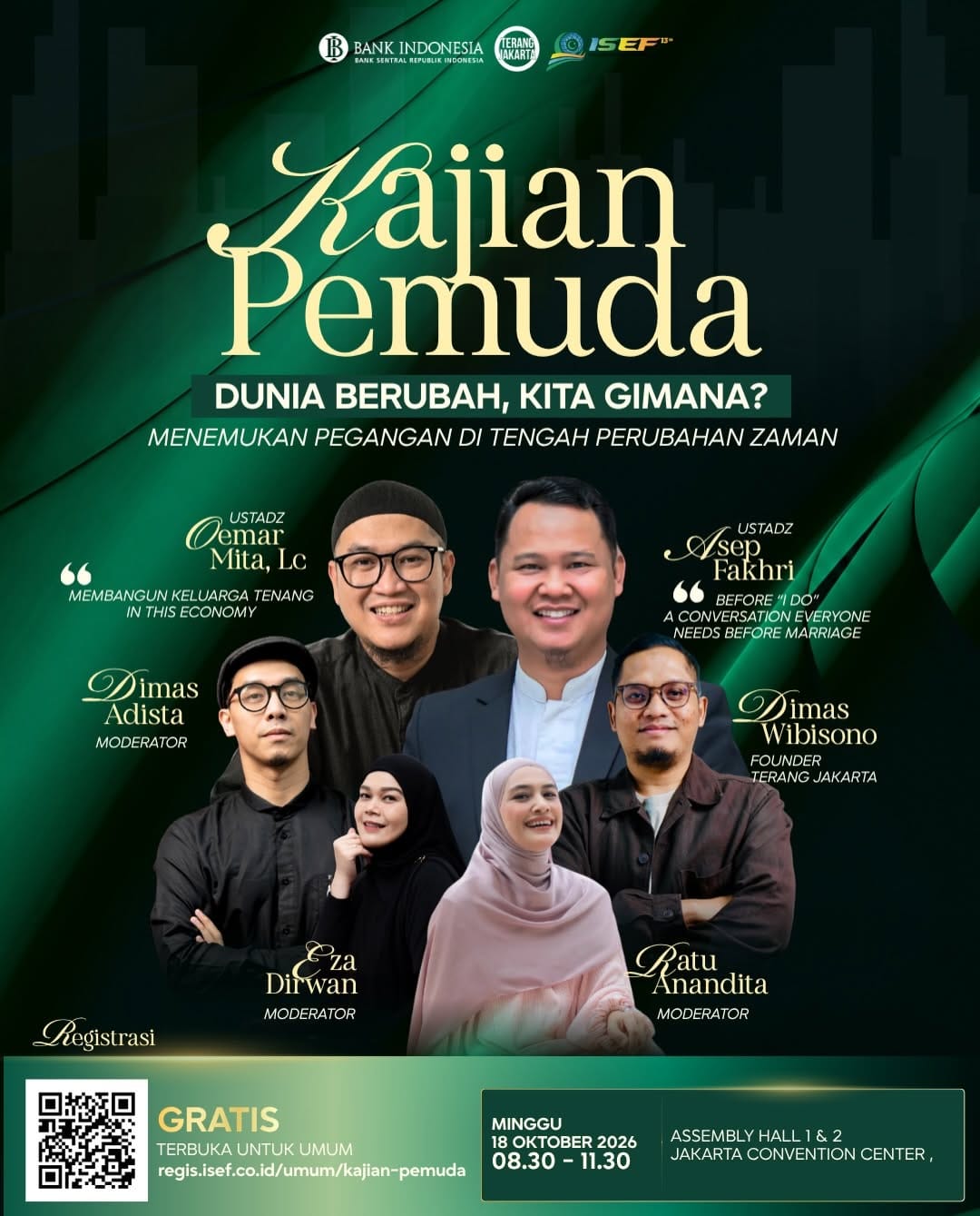 Poster asli Dunia Berubah, Kita Gimana? dari @terangjakarta